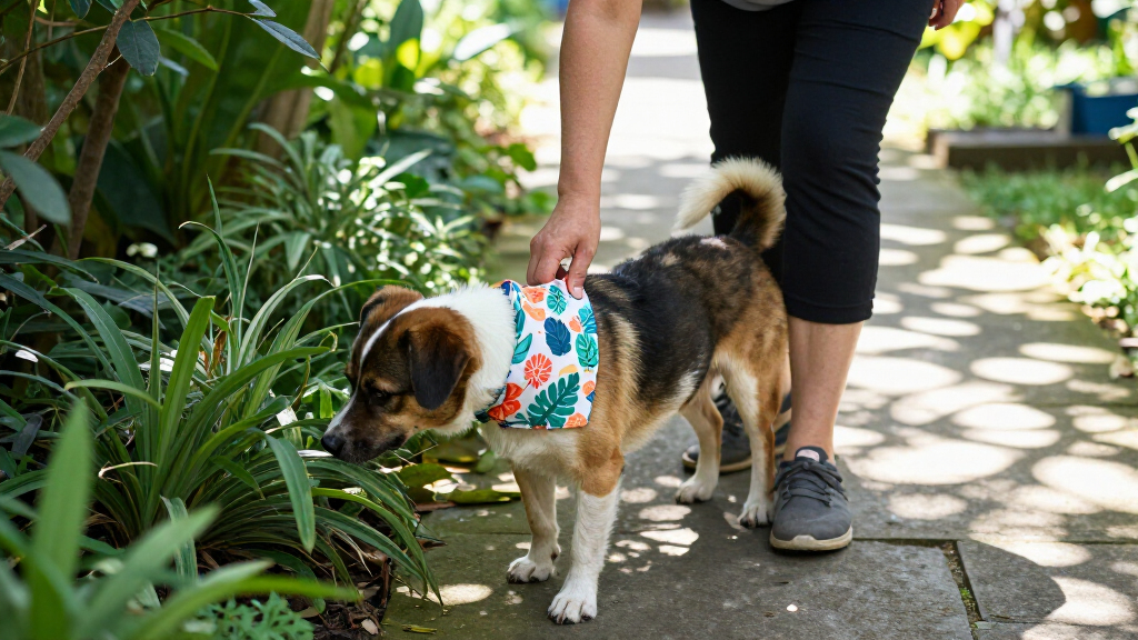 tickrepellent dog bandanas