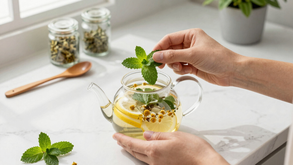 natural detox tea for spring