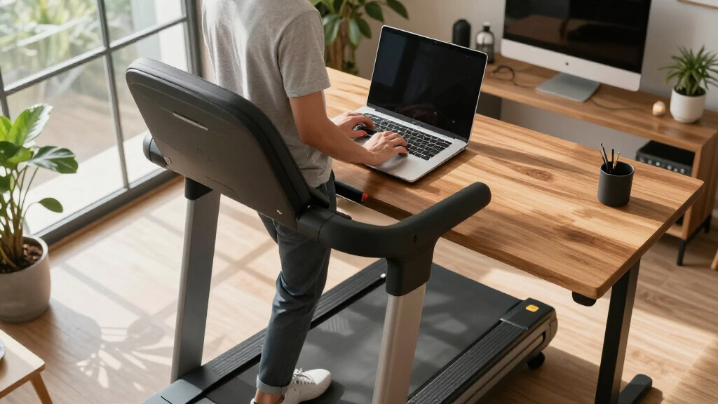 under desk treadmills for standing desks