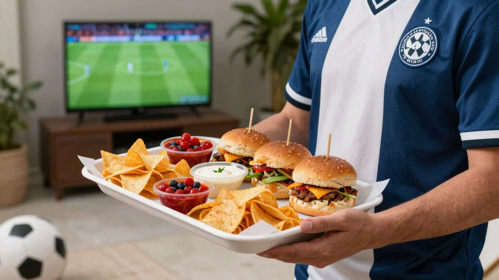soccer fan party snack ideas