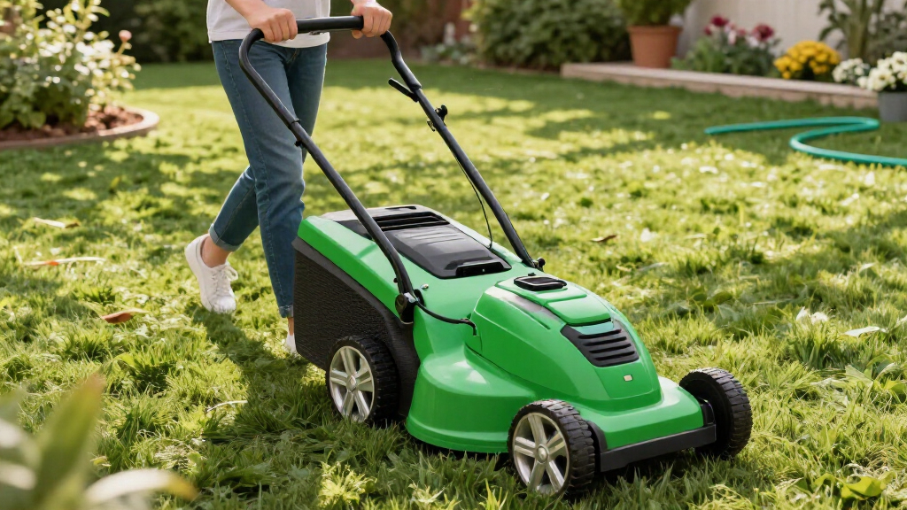 electric lawn mower