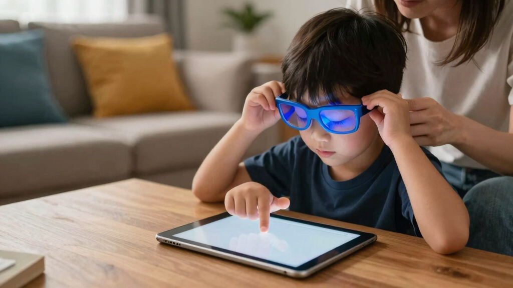 kids bluelight blocking glasses