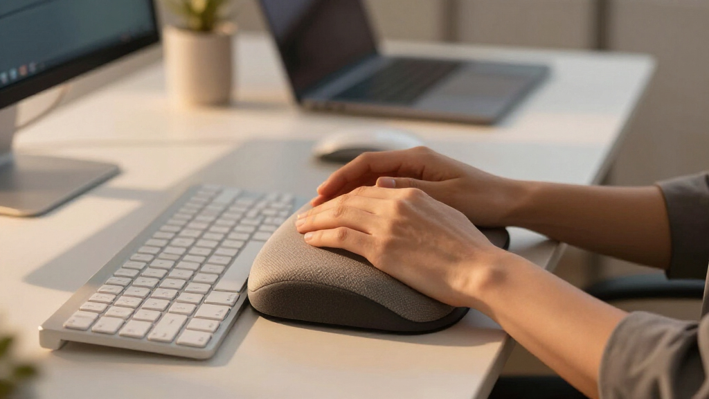 ergonomic wrist rests for keyboards