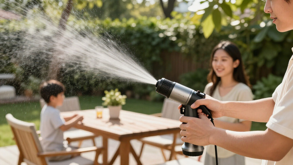 best outdoor misting fan high pressure