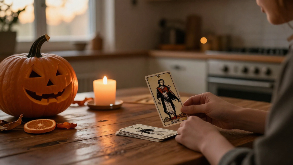 Halloween tarot card decks