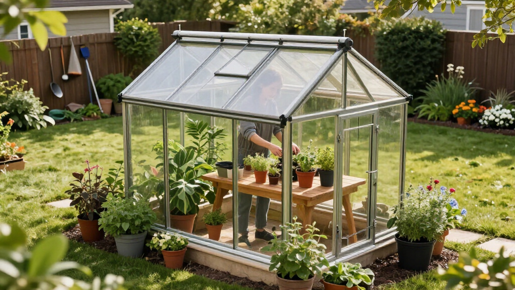 best greenhouse kits for suburban backyards