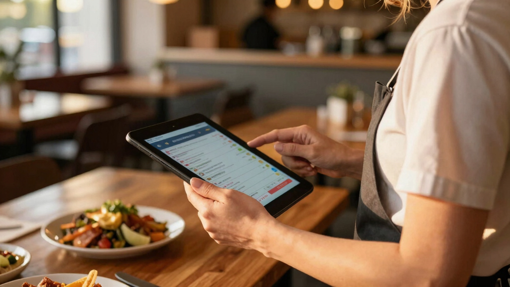 tablet for restaurant ordering