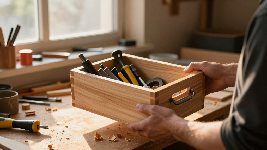 woodworking storage bins