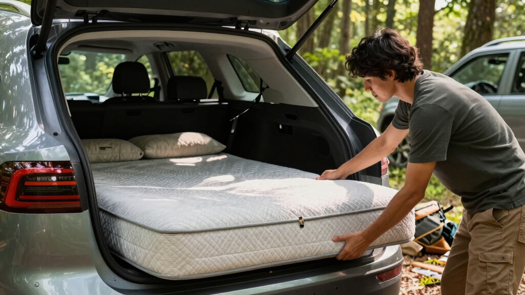 best car camping mattress for off-grid road trips