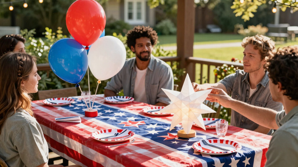 patriotic outdoor party supplies