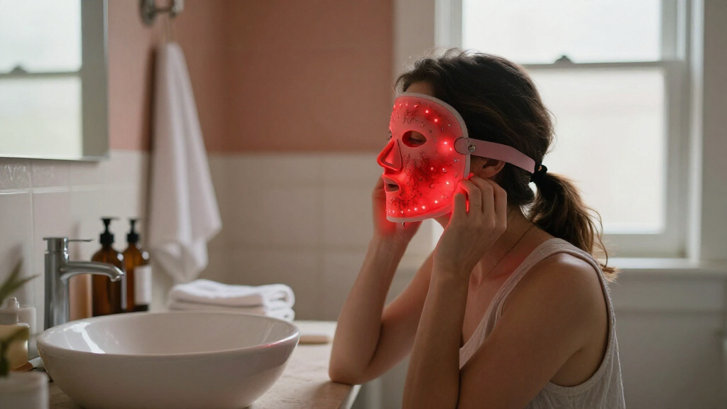 LED face masks for home use