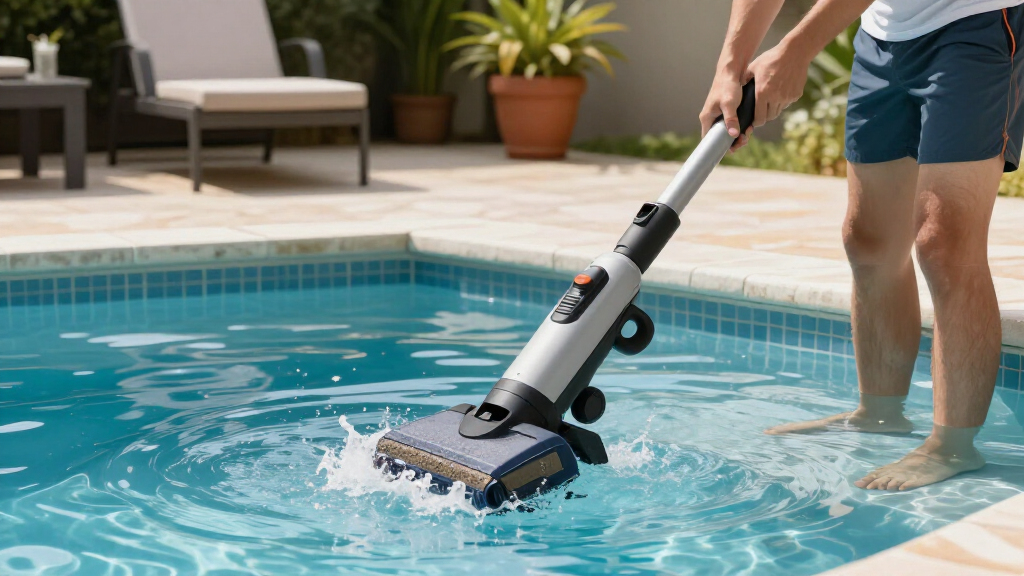 pool vacuum for sand and dirt