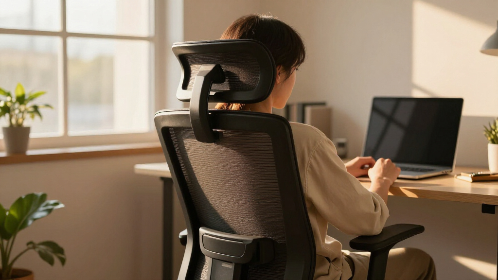 ergonomic office chairs with headrest