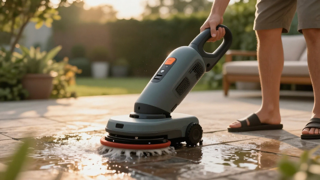best cordless power scrubber for outdoor