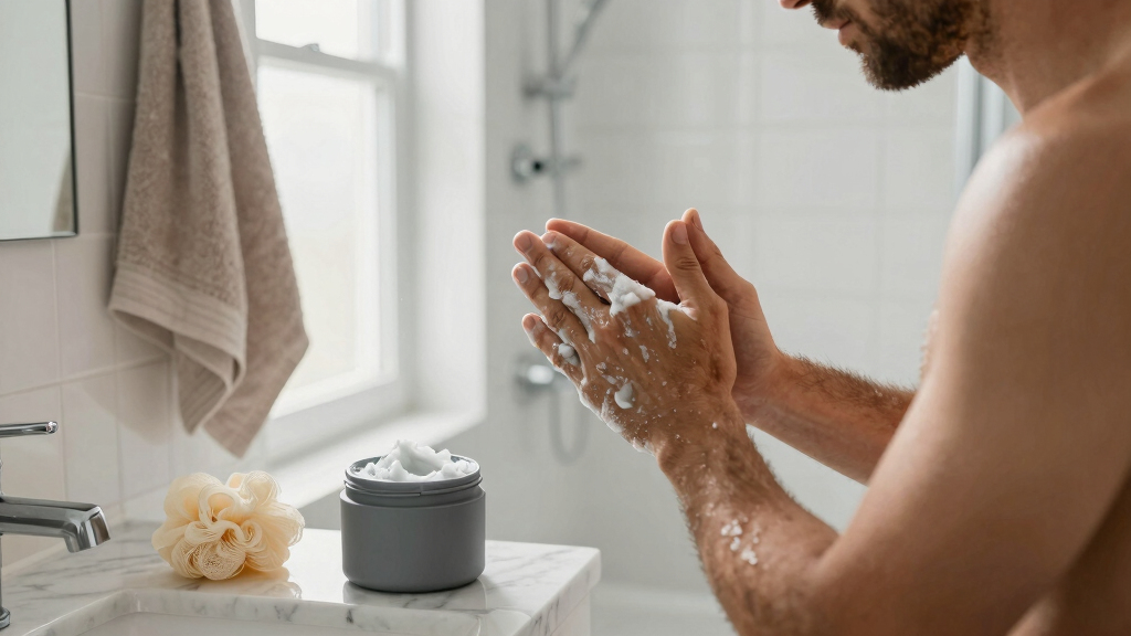 best exfoliating body scrubs for men