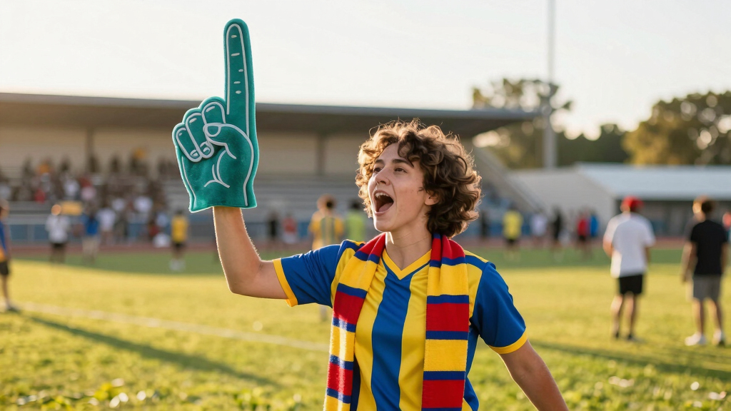 soccer fan apparel
