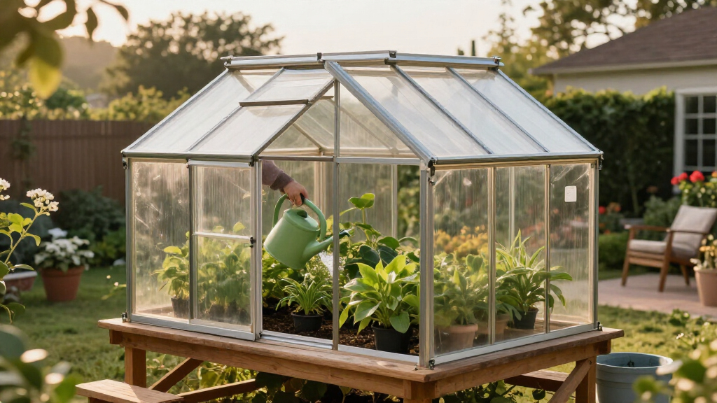 garage greenhouse kits