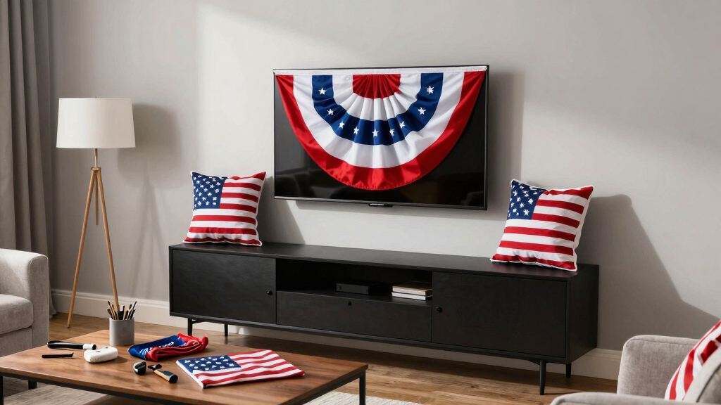 patriotic home theater decor