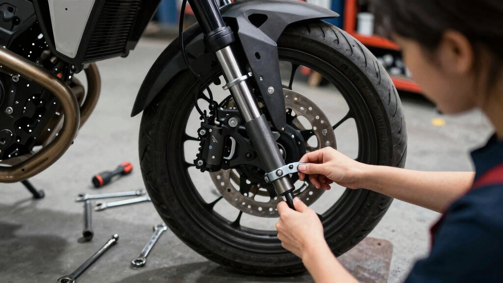 steering damper for motorcycles