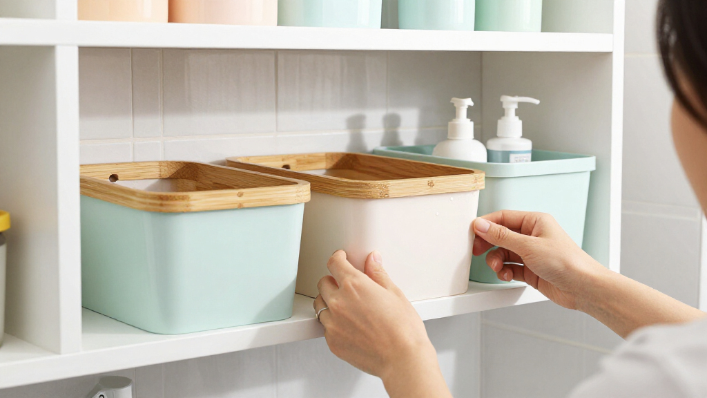 best bathroom storage organizers