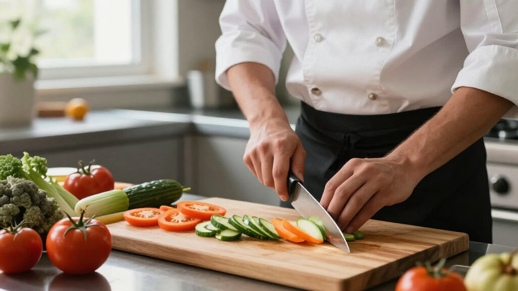 stainless steel chef knives