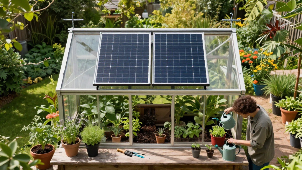 best whole greenhouse solar power kits