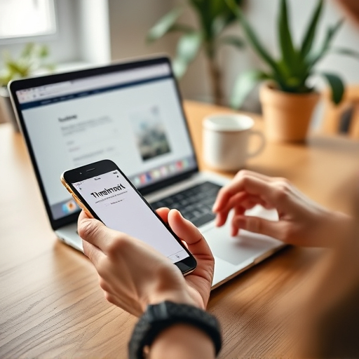 How does Threlmark handle syncing across devices?