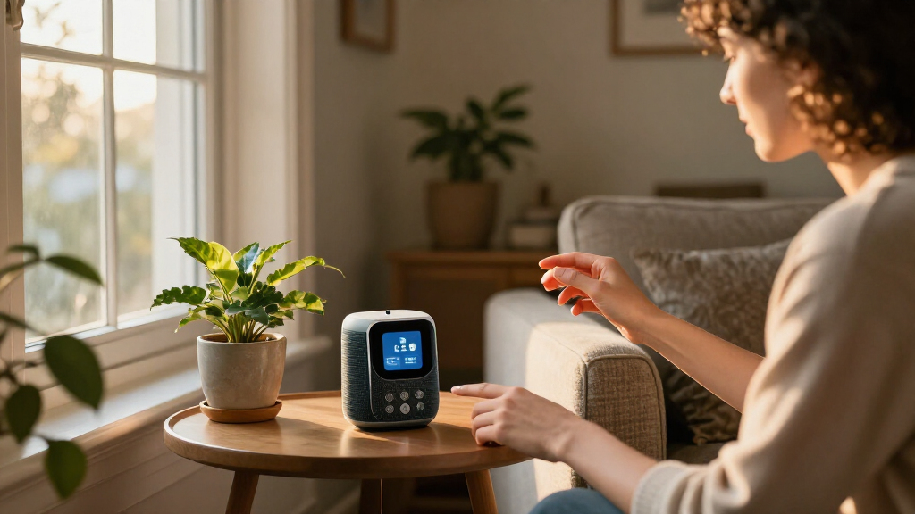 smart air quality monitor with alexa