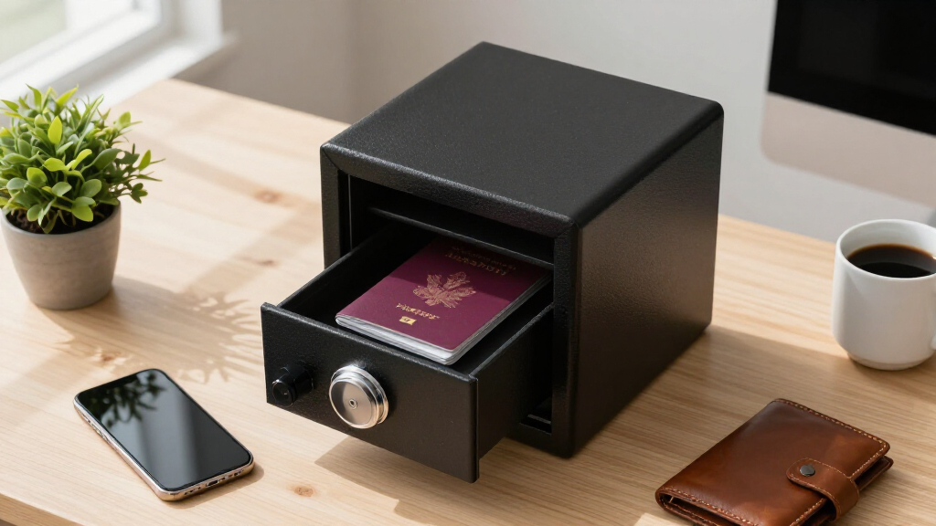 best fireproof office safe for passport and ID storage