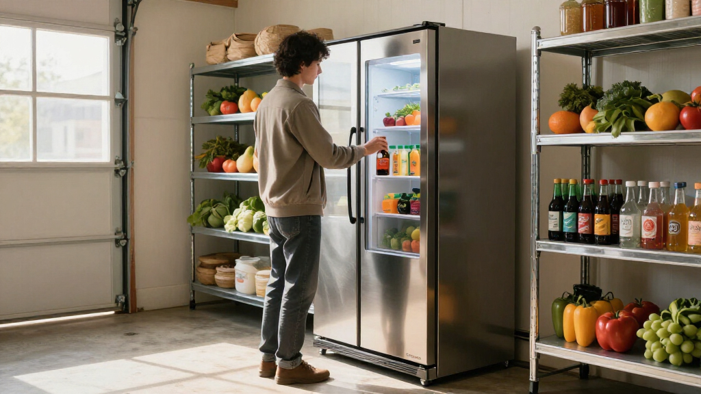 garage refrigerator