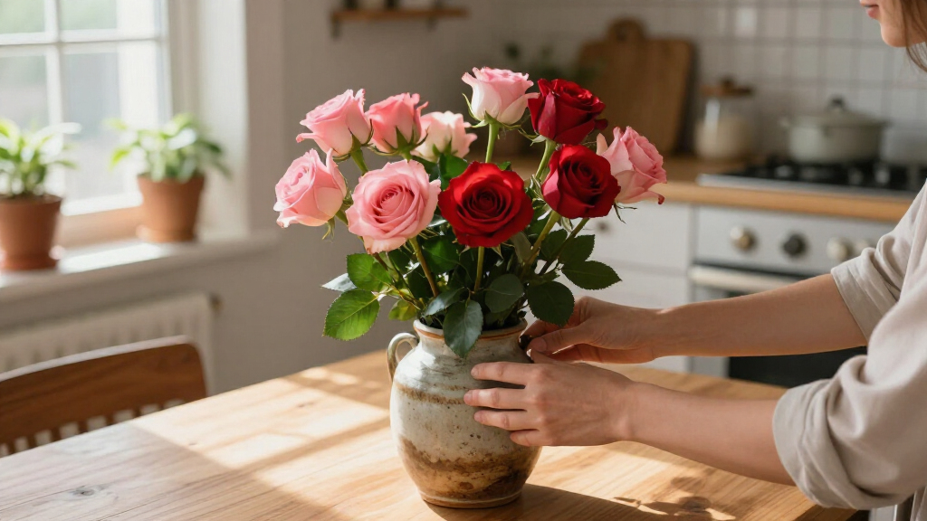 home decor roses