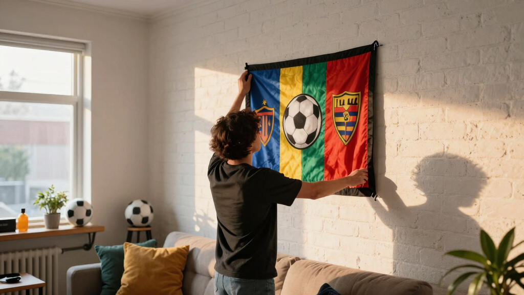 soccer fan wall art