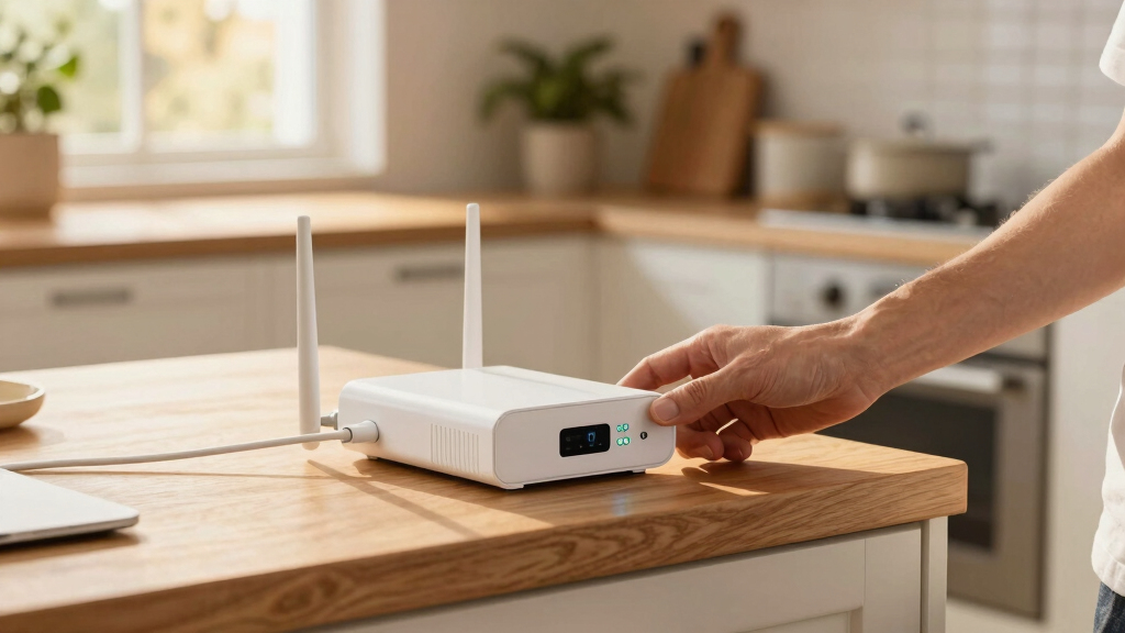 smart home ups battery backup for router