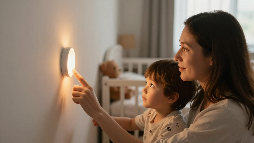 best tap control night lights for kids