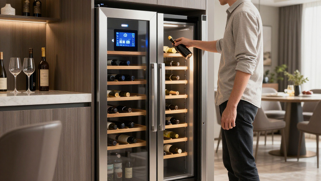 best wine fridge dual zone for home bar