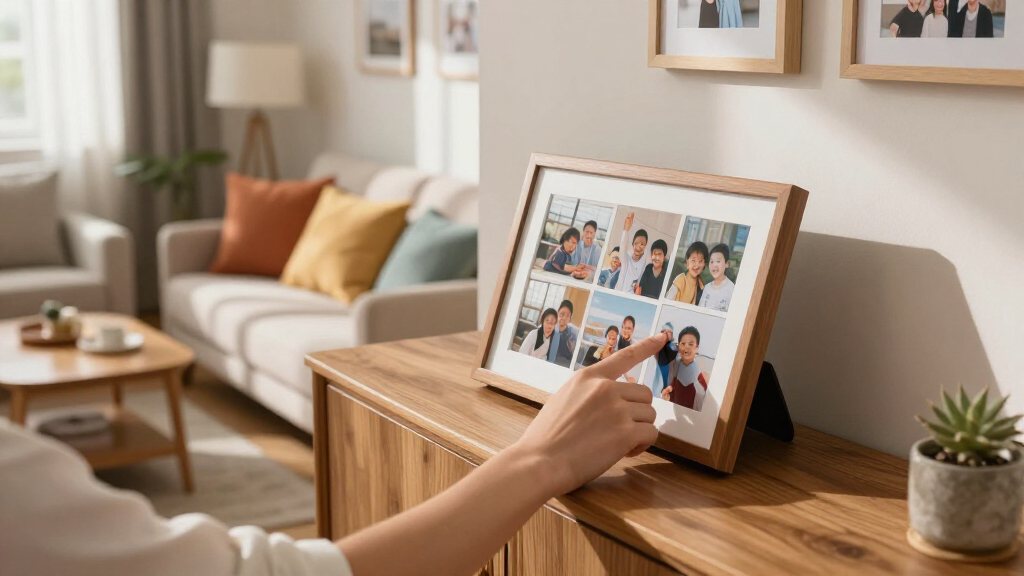 digital picture frames for family rooms