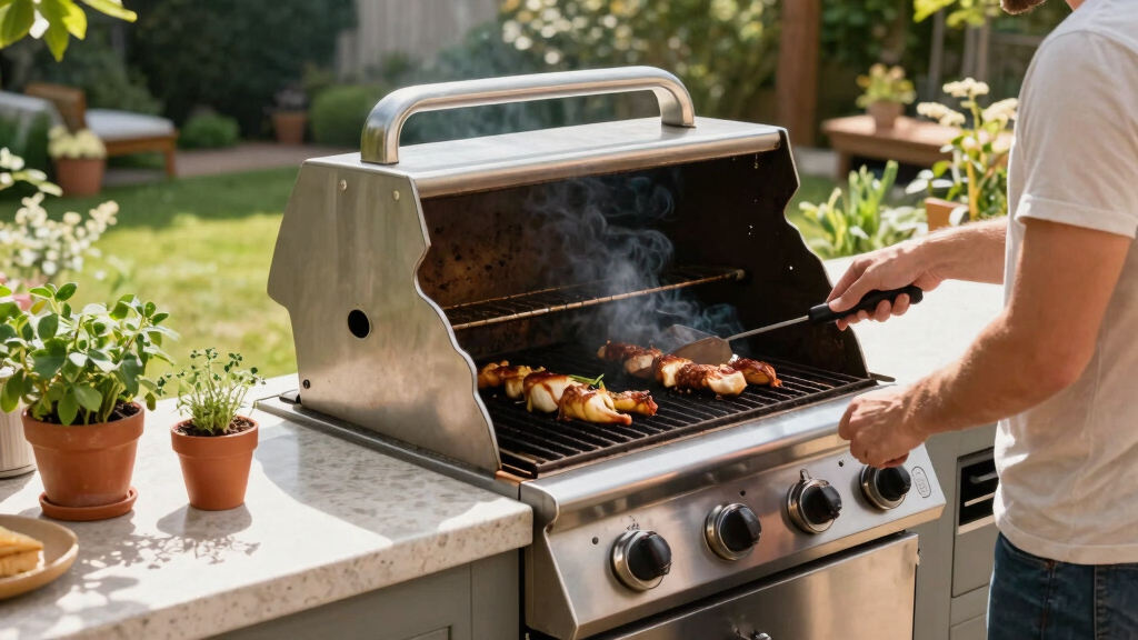 outdoor kitchen appliances