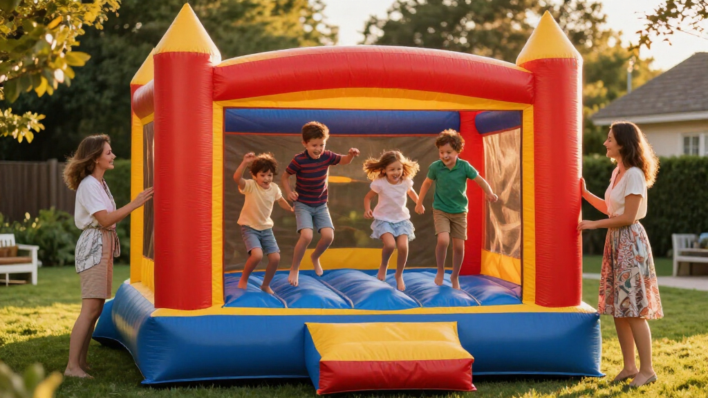best inflatable bounce house for backyard