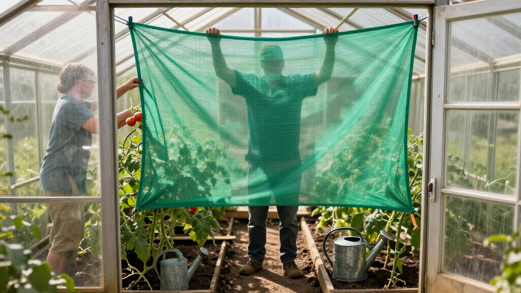 greenhouse shade cloth kits