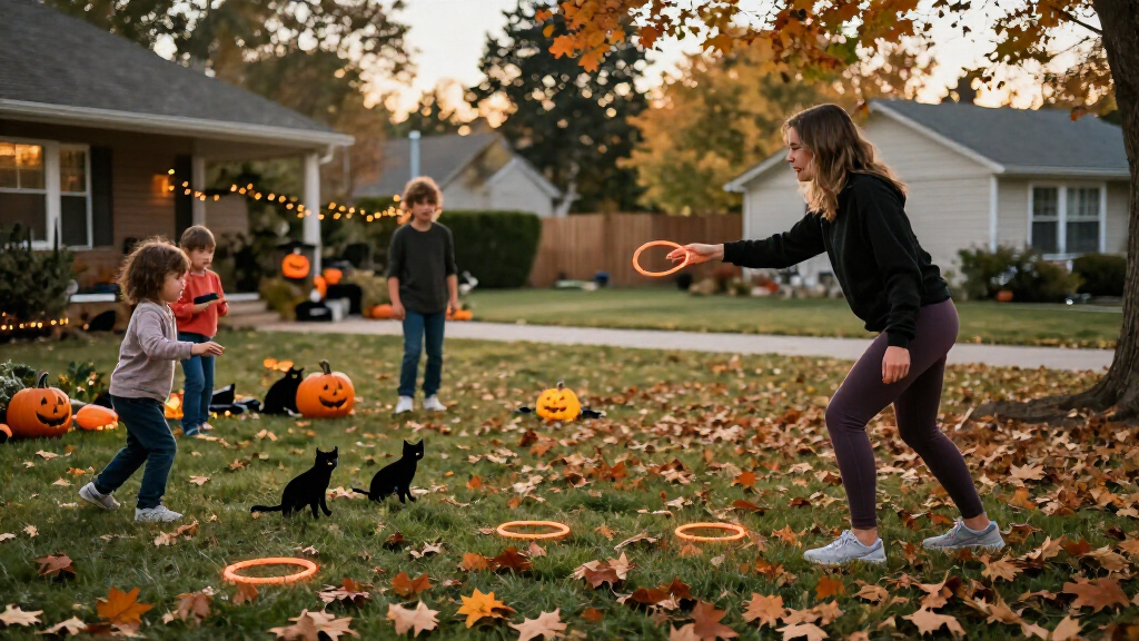 Halloween yard games