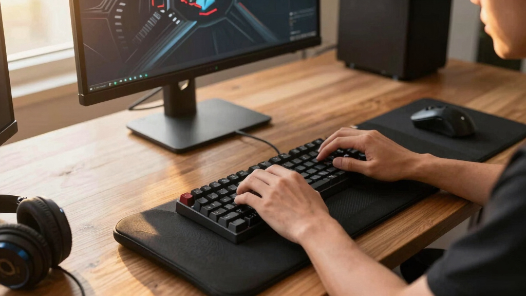 ergonomic gaming desk accessories