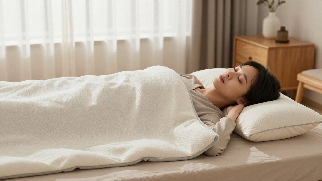 weighted blanket for cooling