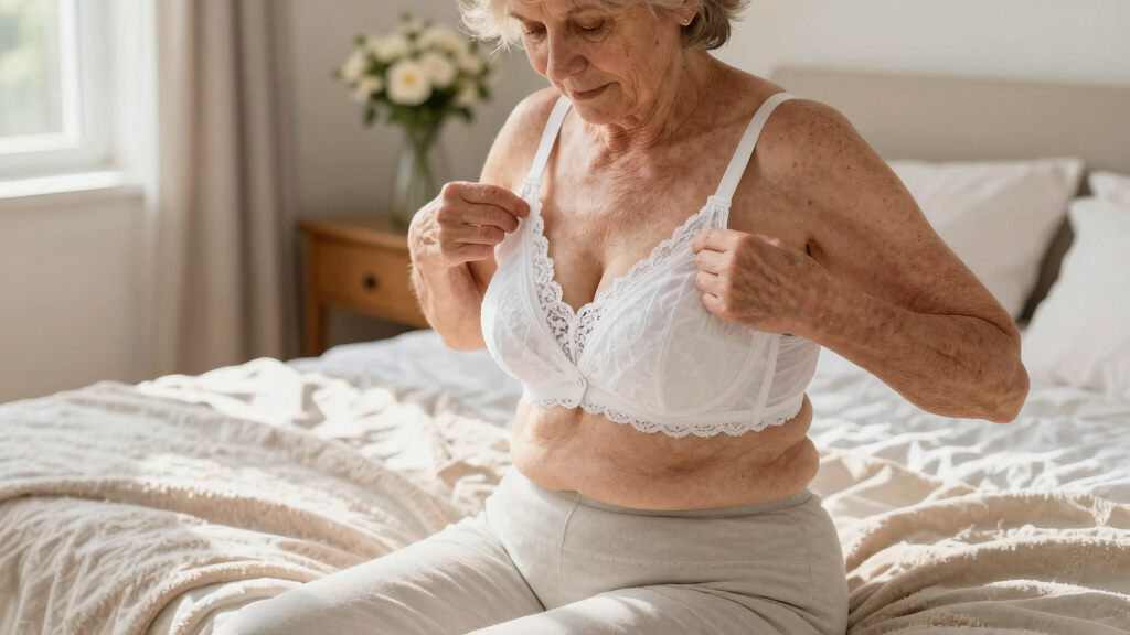 bra for elderly lady