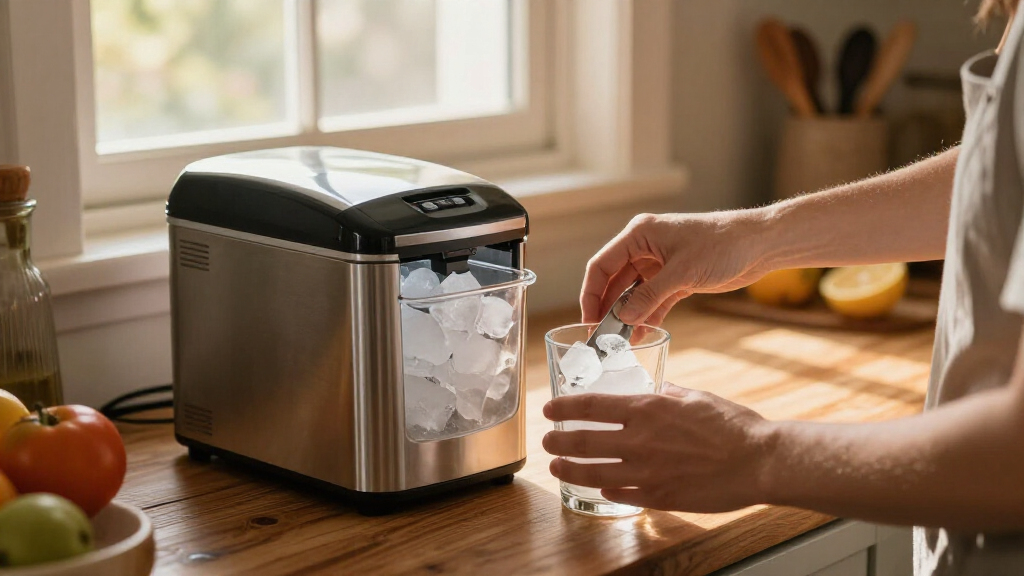 countertop nugget ice maker premium