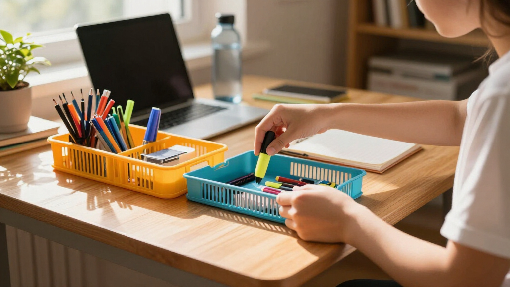 student desk organizers