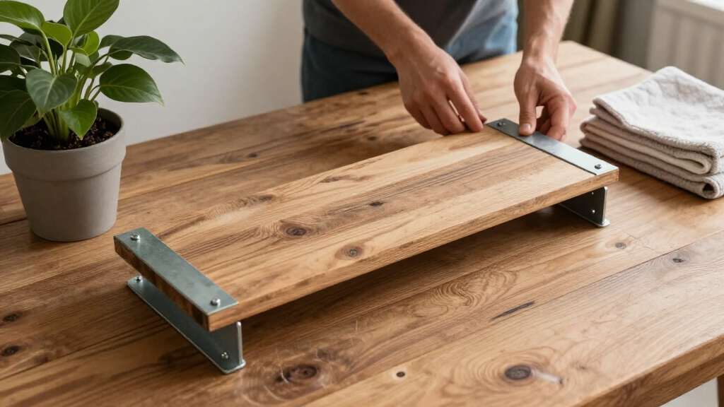 hidden shelf brackets heavy duty