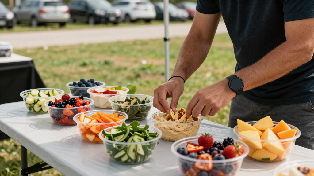 healthy tailgating snack ideas