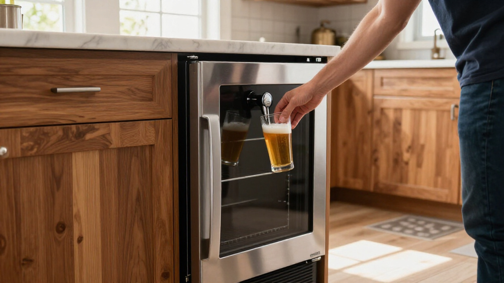best built in kegerator