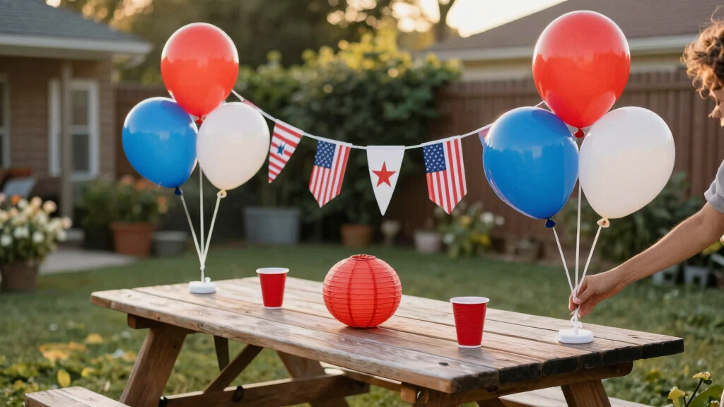 patriotic outdoor party supplies