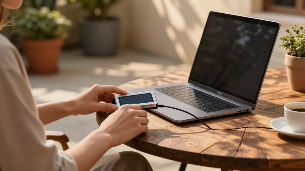solar-powered laptop chargers